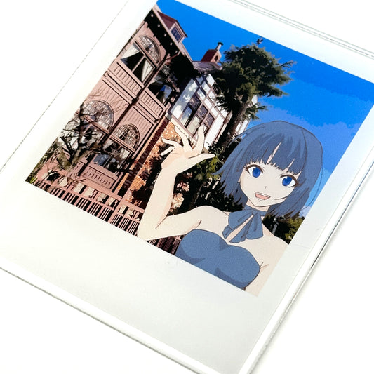 チェキ風アクリルキーホルダースクエア (単品)