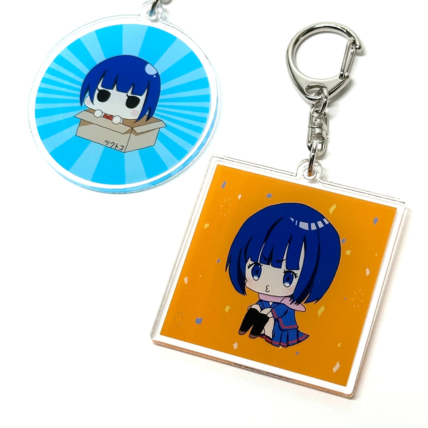 アクリルキーホルダー定型