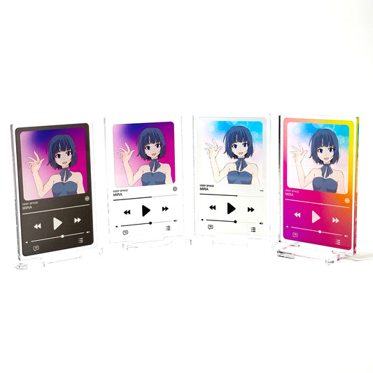 音楽プレイヤー風アクリルスタンド