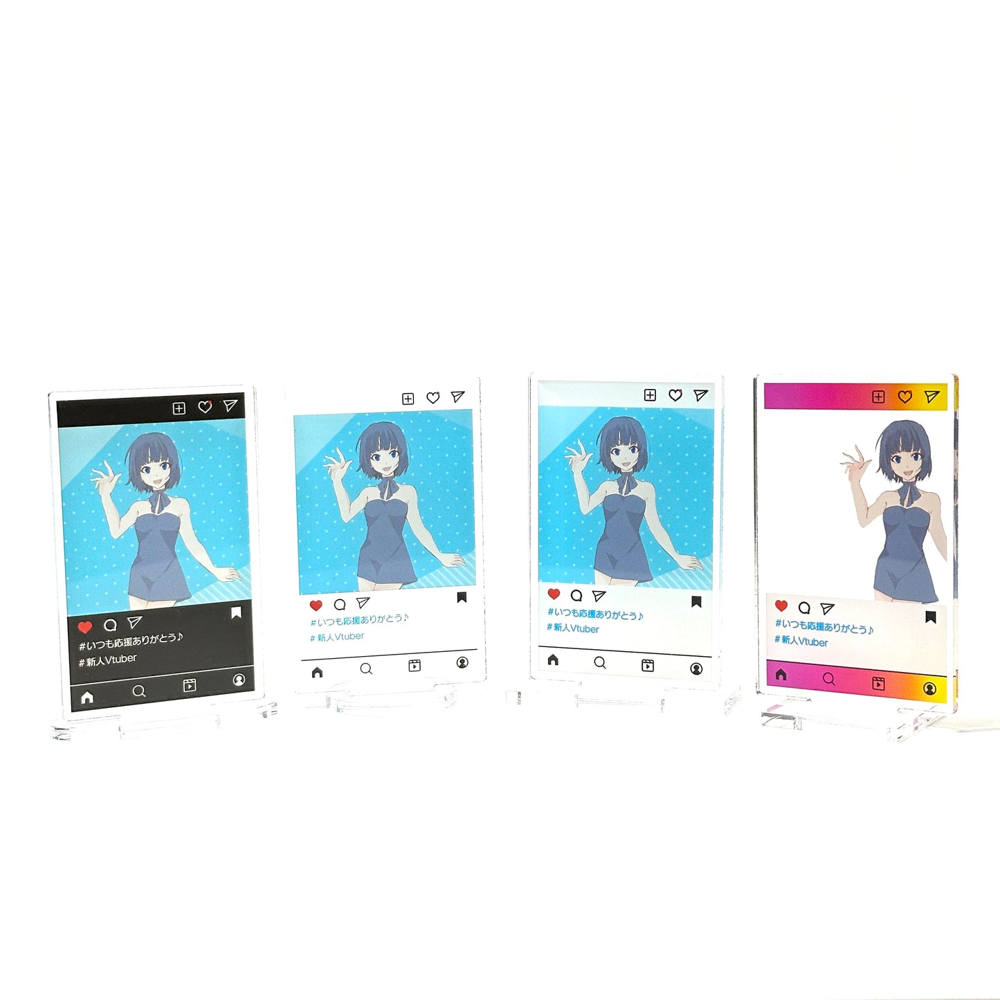 SNS風アクリルスタンド①
