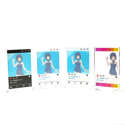 SNS風アクリルスタンド①