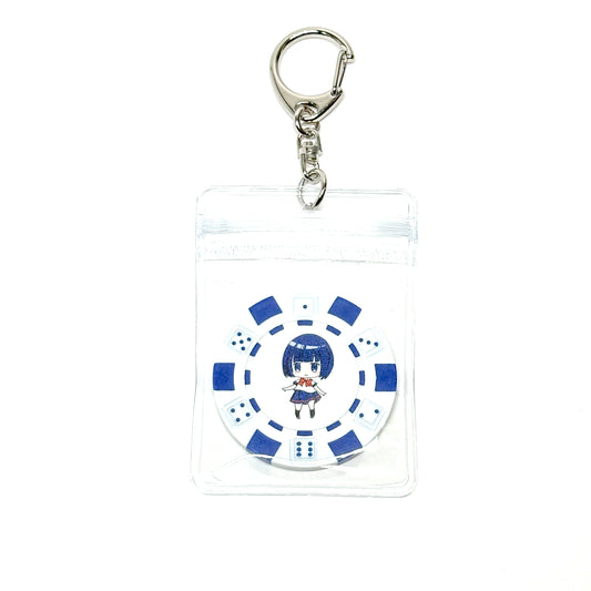 ポーカーチップキーホルダー