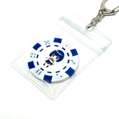 ポーカーチップキーホルダー