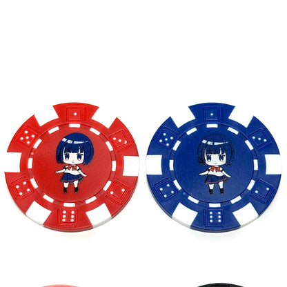 ポーカーチップキーホルダー