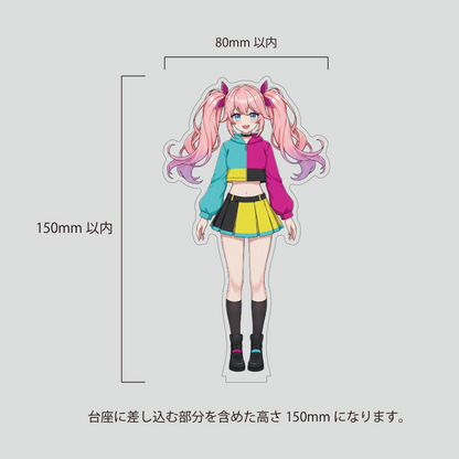 アクリルフィギュア150×80mm