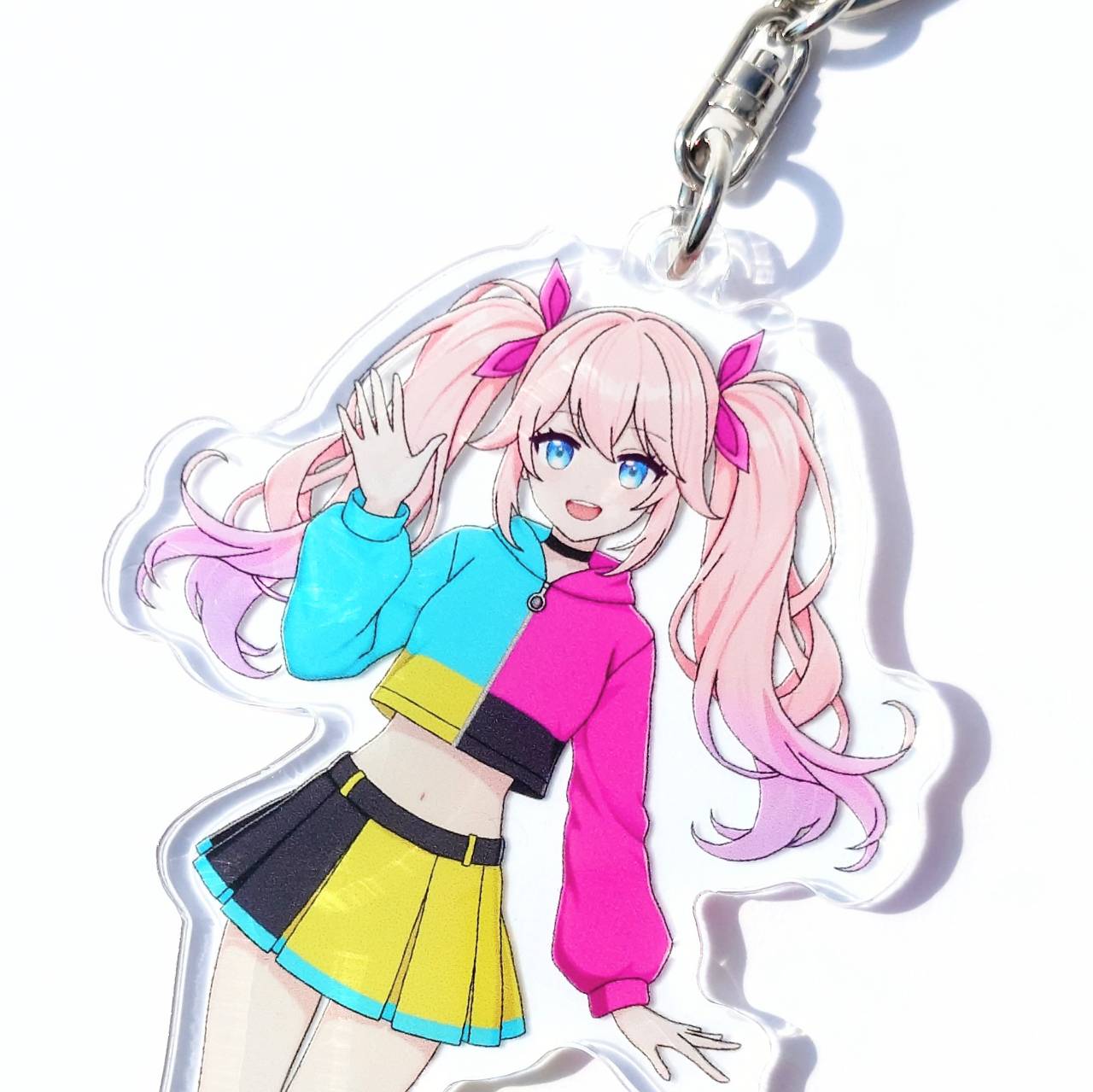 アクリルキーホルダー100×100mm｜格安でグッズをつくるならツクトコ