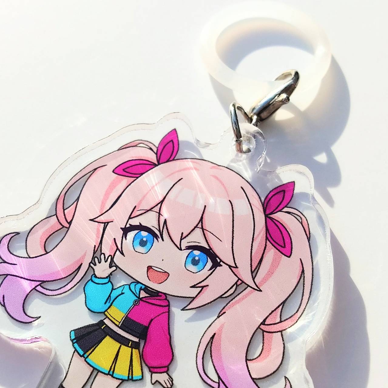 アクリルめじるしキーホルダー50×50mm