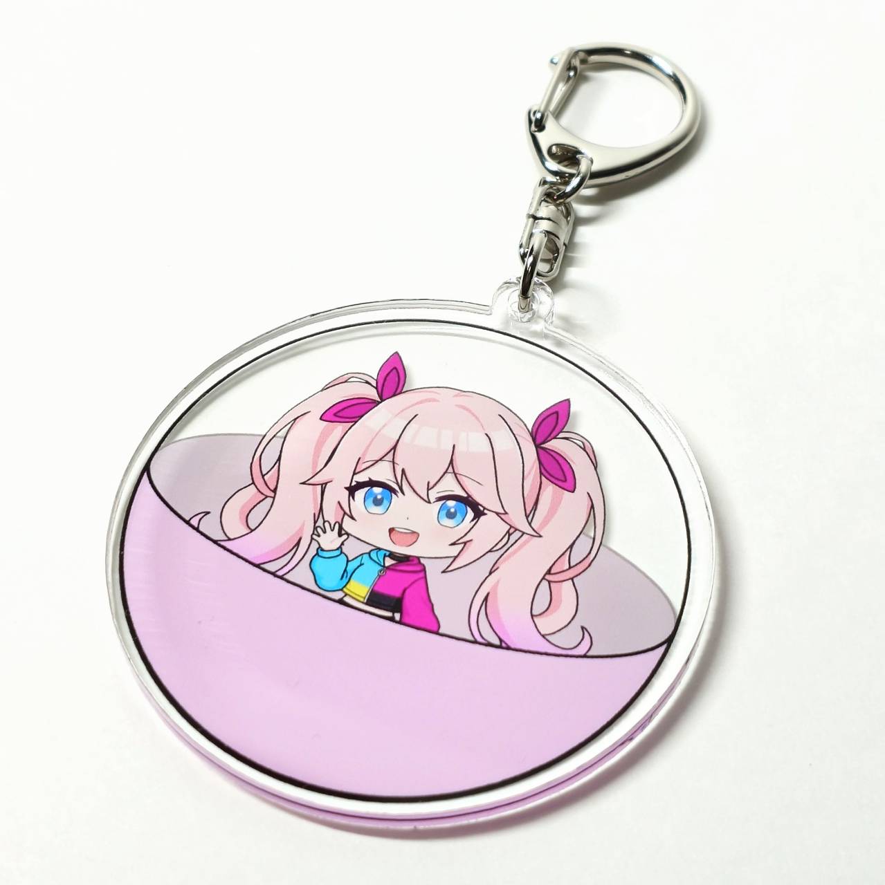 カプセル風アクリルキーホルダー｜格安でグッズをつくるならツクトコ