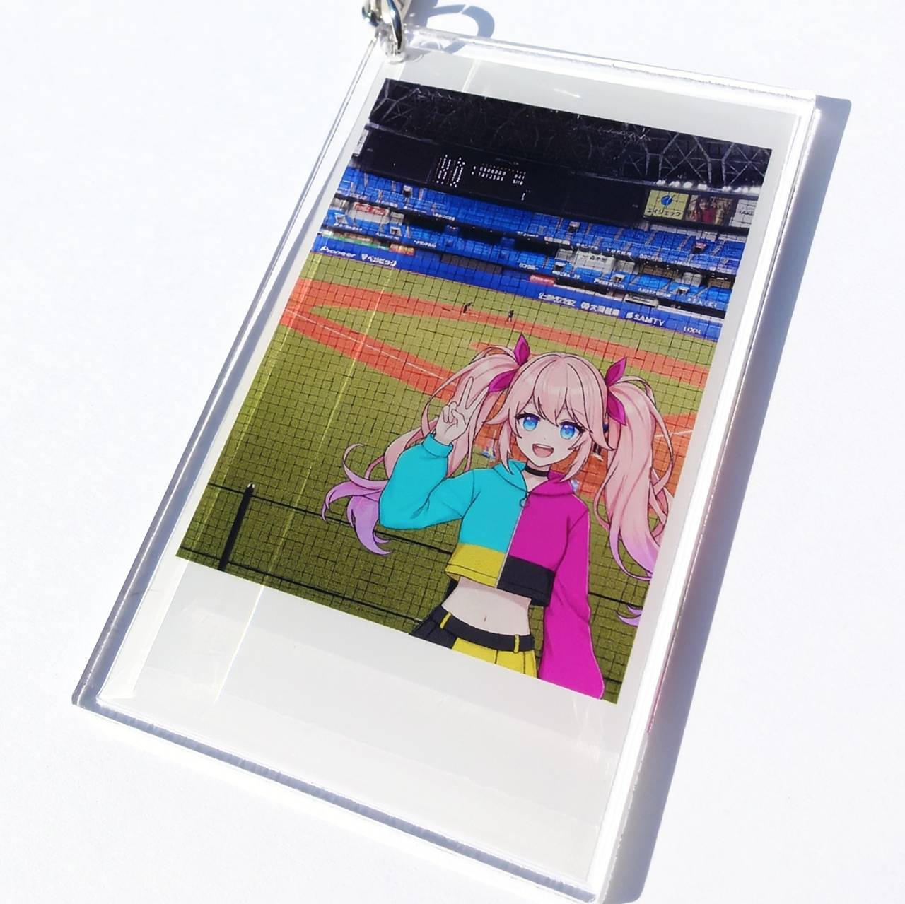 チェキ風アクリルキーホルダー｜格安でグッズをつくるならツクトコ