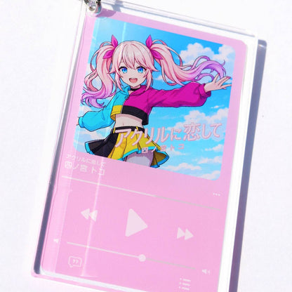 音楽プレイヤー風アクリルキーホルダー②