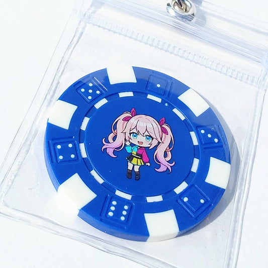 ポーカーチップキーホルダー