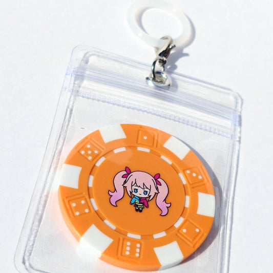 ポーカーチップめじるしキーホルダー