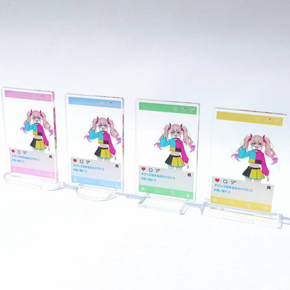 SNS風アクリルスタンド②